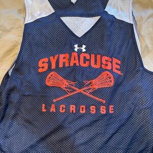 Syracuse University Under Armour lacrosse reversible practice jersey. Men’s L